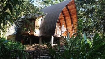 Fassade der Unterkunft