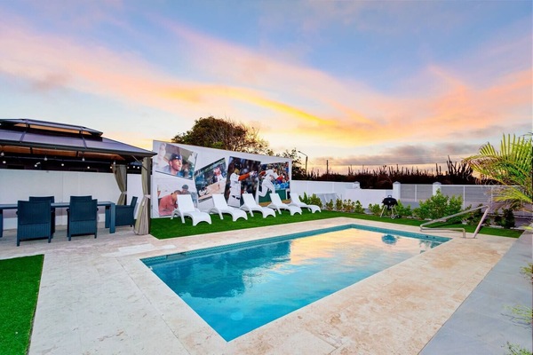 Take a dip and cool off in the pool!