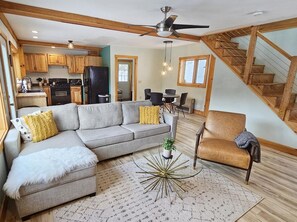 Stylishly designed, open concept main floor