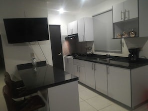 Private kitchen - Departamento con Asadores, Cerca del Acuario (Mazatlán)