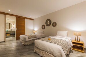 豪華別墅, 5 間臥室, 私人泳池, 泳池景觀 | 5 間臥室、高級寢具、客房內保險箱、書桌