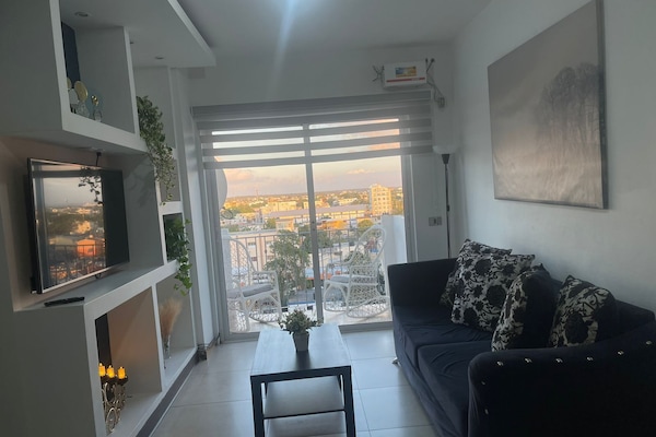 Apartemen Comfort | Pemandangan balkon