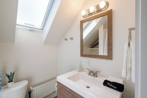 Shower, hair dryer
