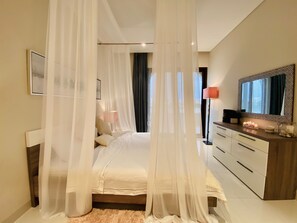 1 Schlafzimmer, Bügeleisen/Bügelbrett, Bettwäsche