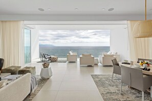 Dining - 2Bd 2Baths Oceanfront - Orchid Unit 7E 2BD Condo for rent in Conchas Chinas, Pue (Puerto Vallarta)