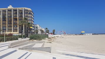 Accommodatie ligt op het strand