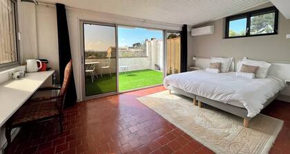 Private bedroom with terrace (A/C)- Wonderful view