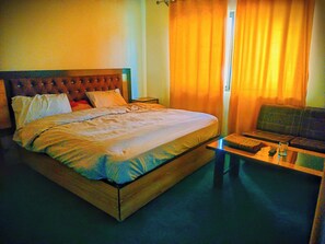 ห้องดีลักซ์ดับเบิล | ห้องเก็บเ��สียง, เตารีด/โต๊ะรีดผ้า, Wi-Fi ฟรี