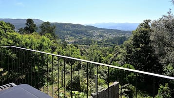 Udsigt fra overnatningsstedet