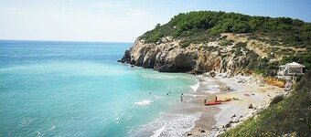 New beside Sitges with pool beside beach