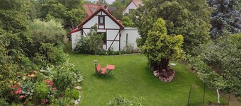 Summer house Ella - cozy half-timbered house with garden, barbecue, table tennis