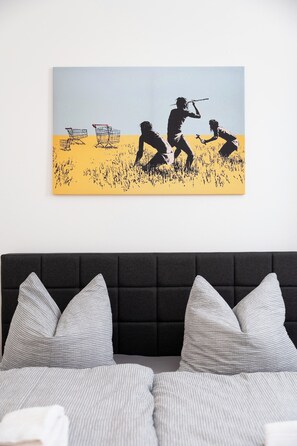 1 soveværelse, skrivebord, weekendseng, gratis Wi-Fi