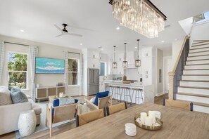 Living area - 3BR Coastal Home w/ Private Pool + Modern Kitchen | Beach Paradise Manor (Destin)