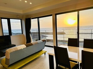 Panoramic House | Living area - AZ Hotel Ocean View (Amami)