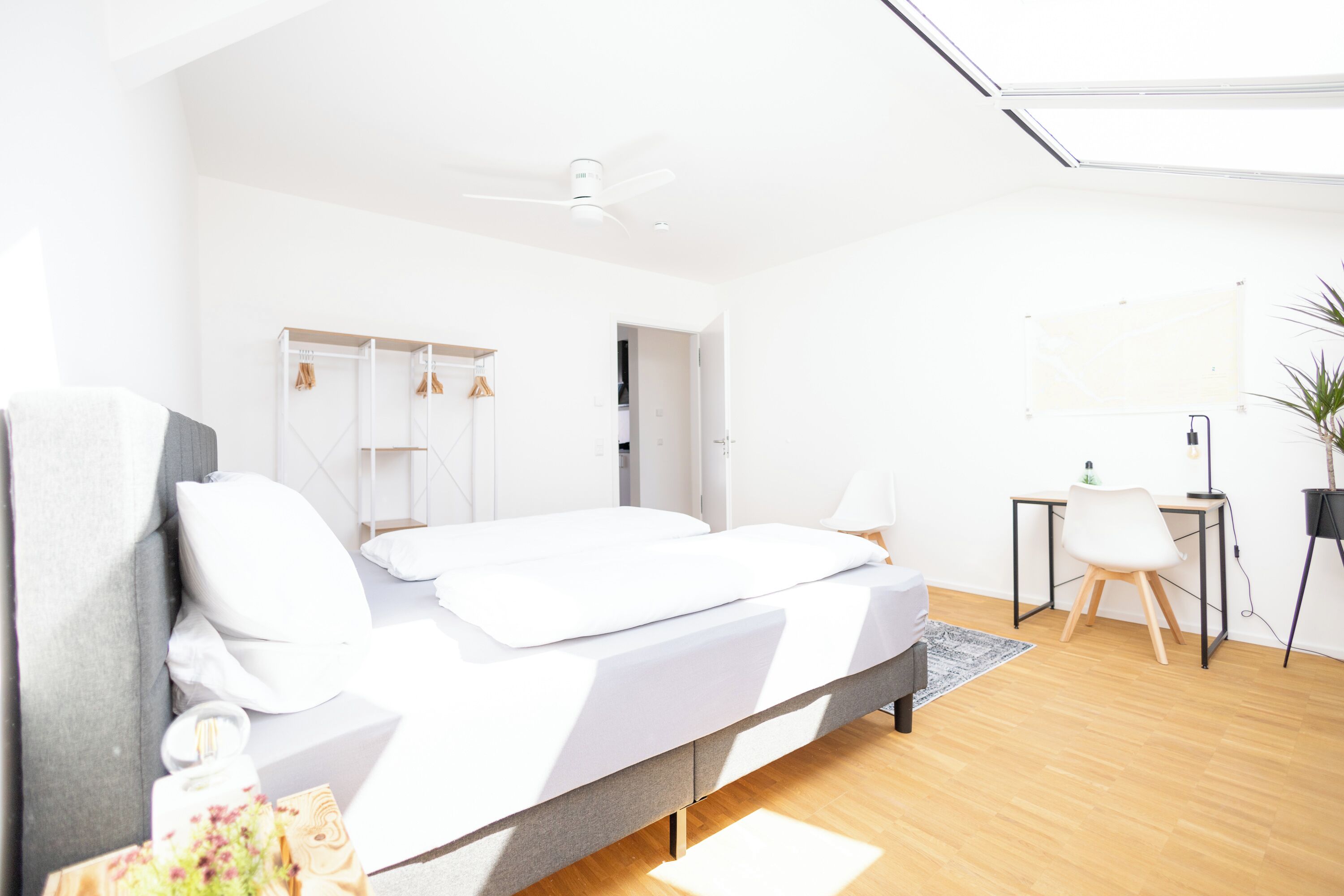 2 habitaciones, escritorio, cuna de viaje y wifi gratis 