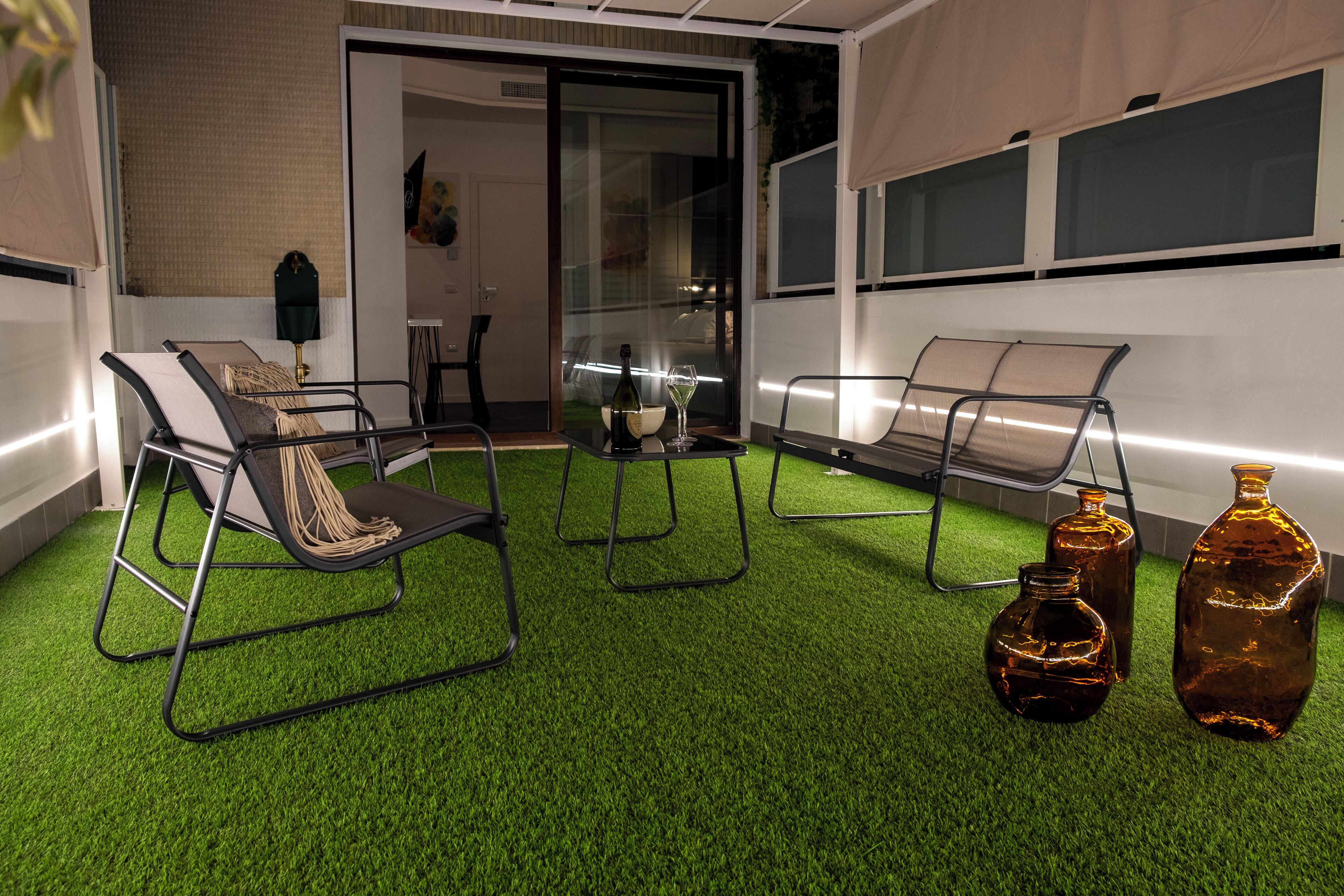 Habitació doble Deluxe | Terrassa o pati