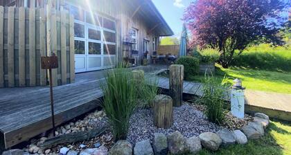 100 square meter apartment with two sleeping areas, terrace, kitchen, bathroom and sauna!