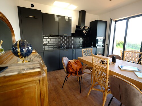 Appartement vue mer Imprenable et Accès Direct Plage