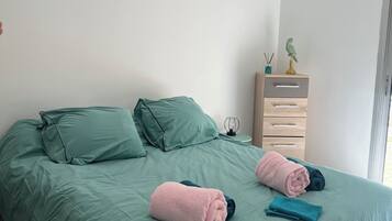 1 slaapkamer, beddengoed