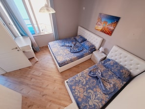 1 soverom, strykejern/-brett, wi-fi og sengetøy