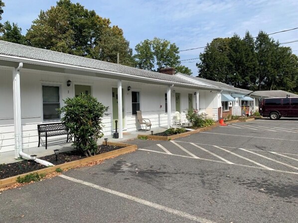 Voorkant van accommodatie