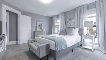 2 多间卧室、熨斗/熨衣板、WiFi、床单