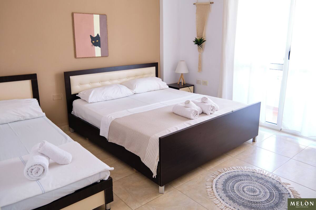 Departamento panorámico, 1 habitación, vista al mar | 1 habitación, escritorio y insonorización