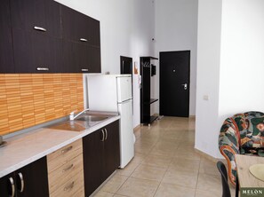 Panoramic Apartment, 1 Bedroom, Sea View | Private kitchen