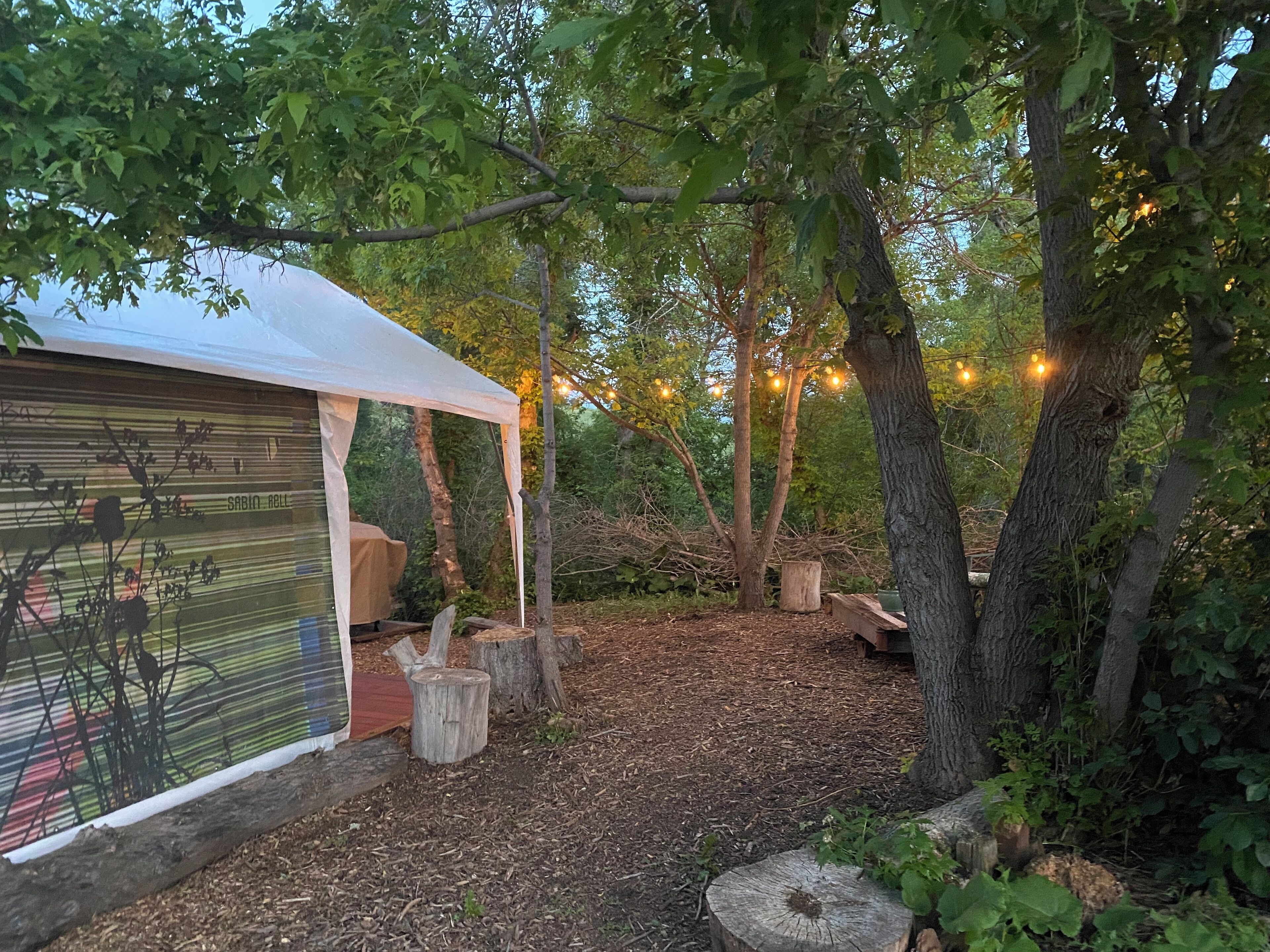 Overnattingsstedets uteområder