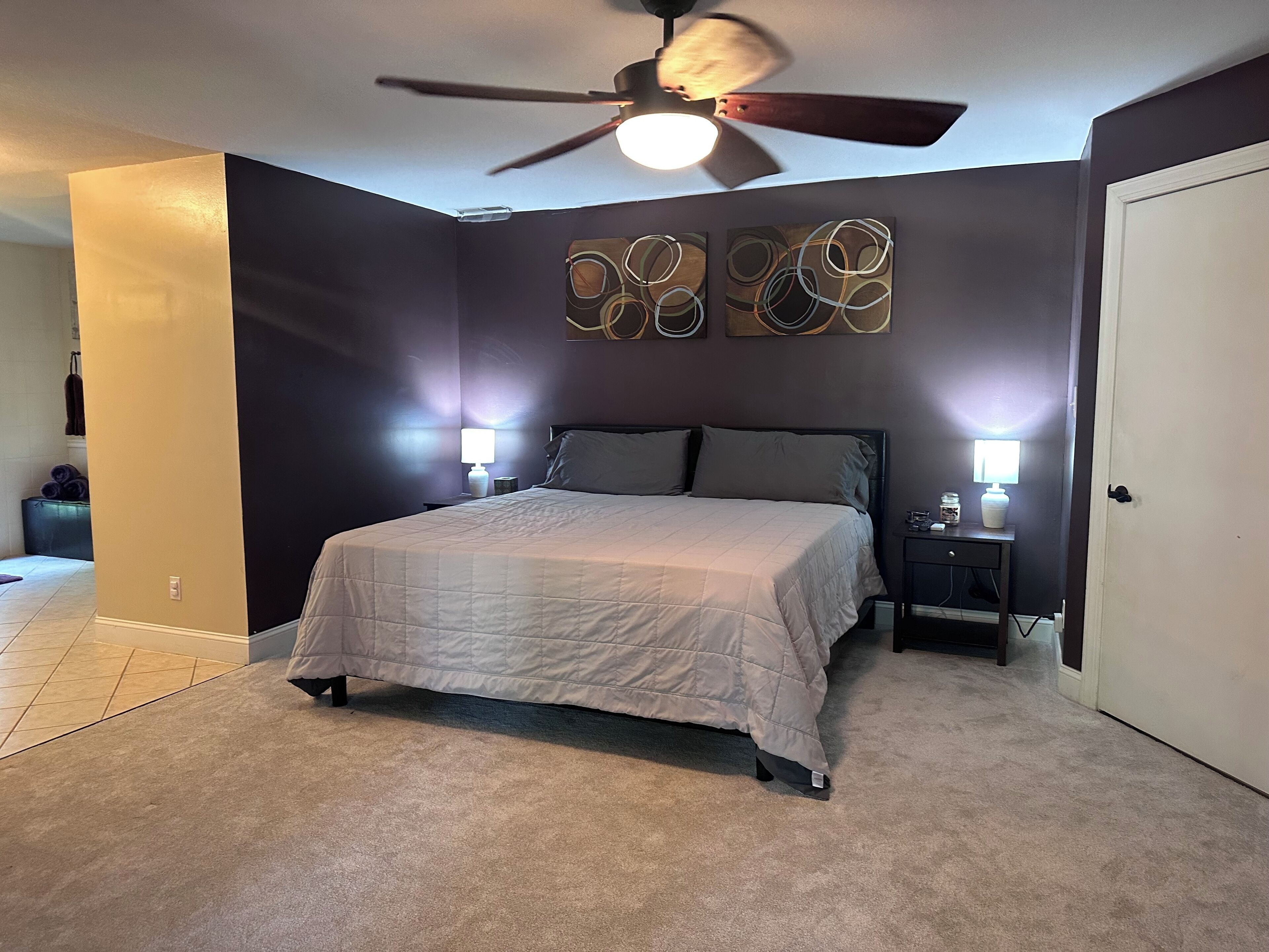 3 bedrooms, iron/ironing board, travel crib, free WiFi