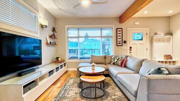 Smart TV, video games, books, music library