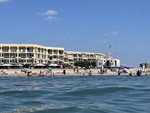 On the beach