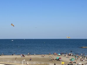 On the beach