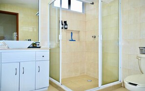 Hair dryer, towels, soap, shampoo - Spacious Family Apartment in Napoles, CDMX close to WTC & Pepsi Center (Ciudad de México)