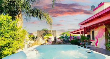 Welcome to The Pink Cabana, where modern Moroccan meets luxe desert vibes.