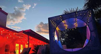 Welcome to The Pink Cabana, where modern Moroccan meets luxe desert vibes.