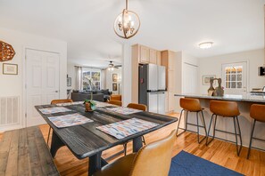 Dining - Mountain Holiday Home, Easy-Access, Tranquil 4BR Stay Between Asheville & Skiing (Weaverville)