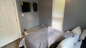 2 chambres, fer et planche Ă repasser, Wi-Fi, draps fournis