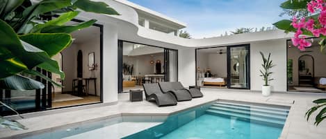 Deluxe Villa, 3 Bedrooms, Private Pool, Pool View | View from room