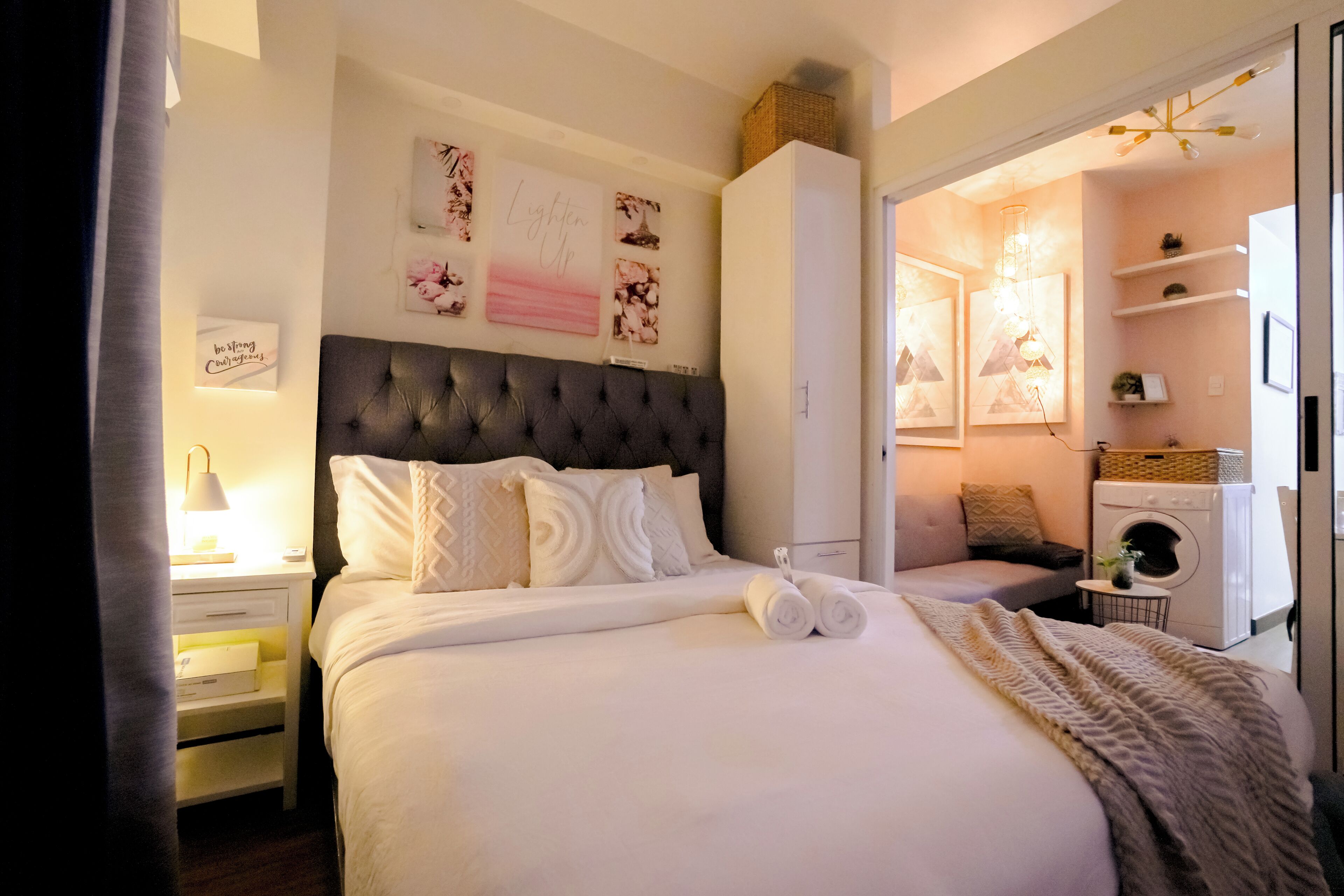 1 室のベッドルーム、WiFi、ベッドシーツ