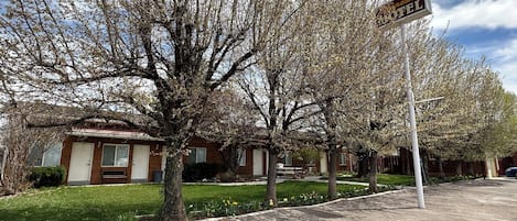Fachada de la propiedad