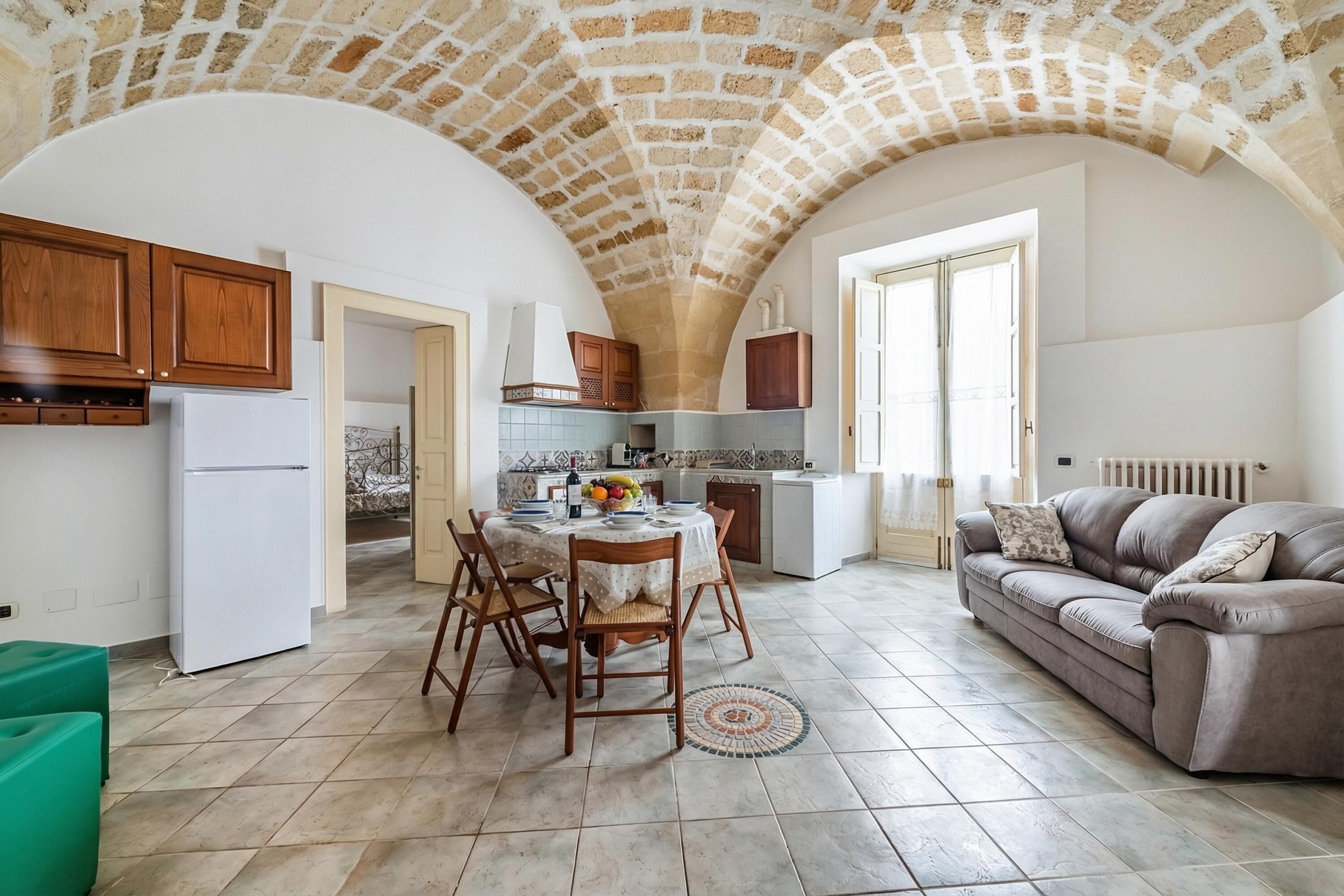 21-inch TV with cable channels