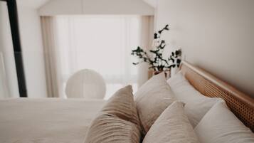 1 chambre, fer et planche Ă repasser, Wi-Fi gratuit, draps fournis