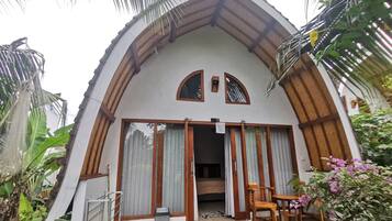 Fassade der Unterkunft