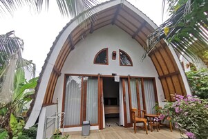 Fachada de la propiedad