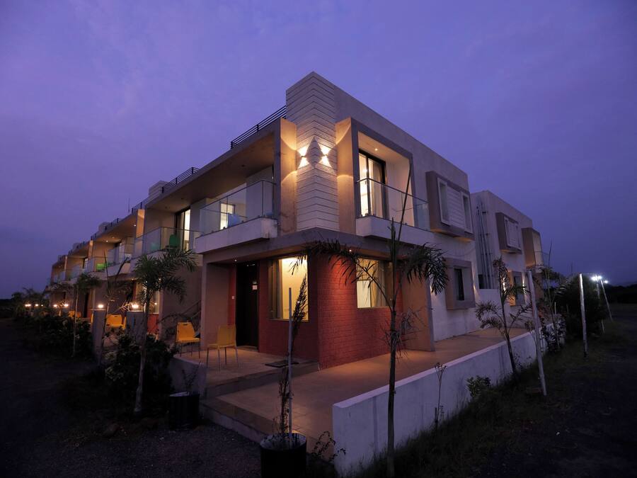 Majoituspaikan julkisivu