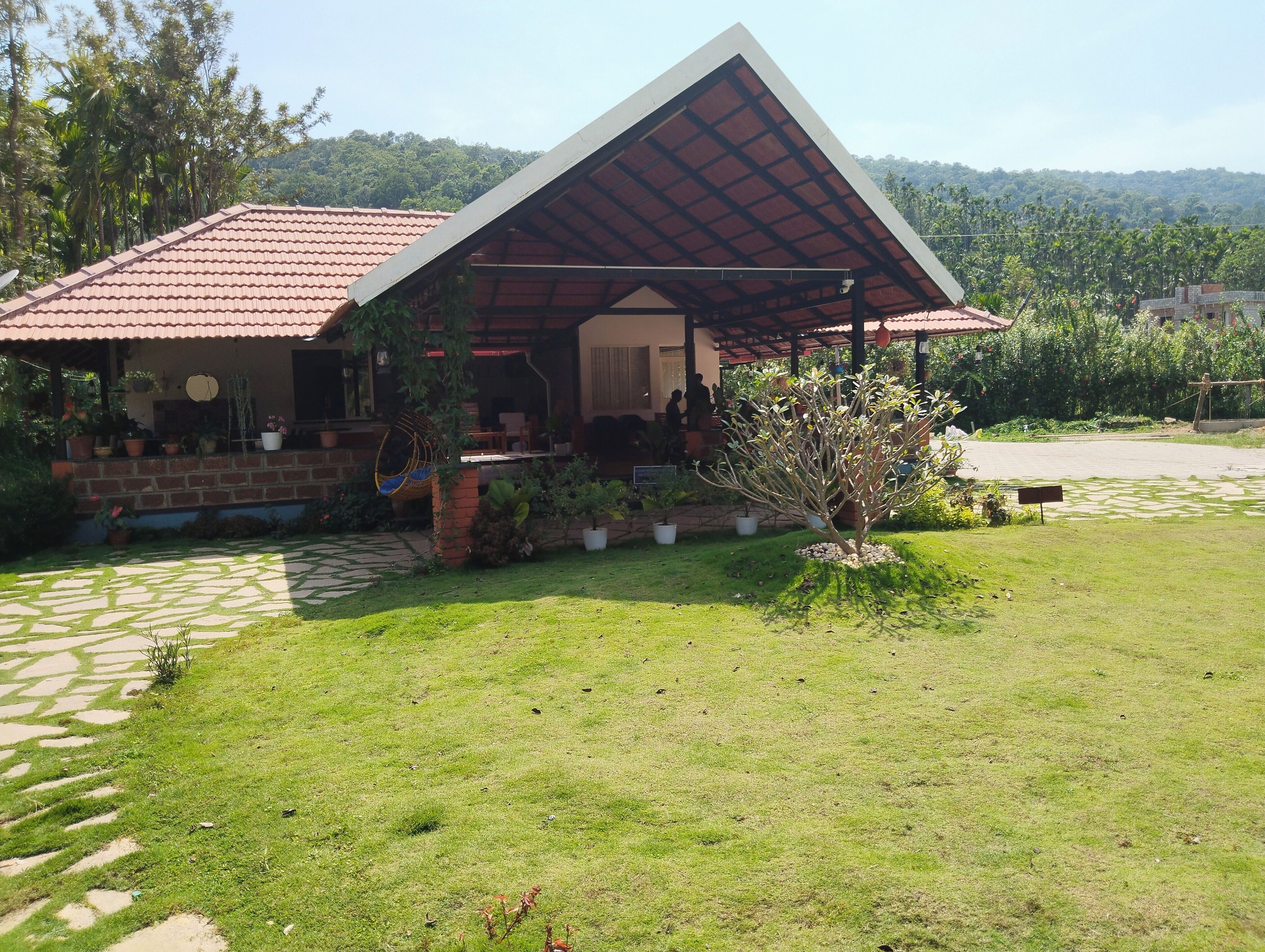 Fassade der Unterkunft