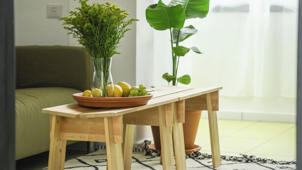 Apartment | Living area - Green Oasis 1BR Apartment in Downtown (Haifa)