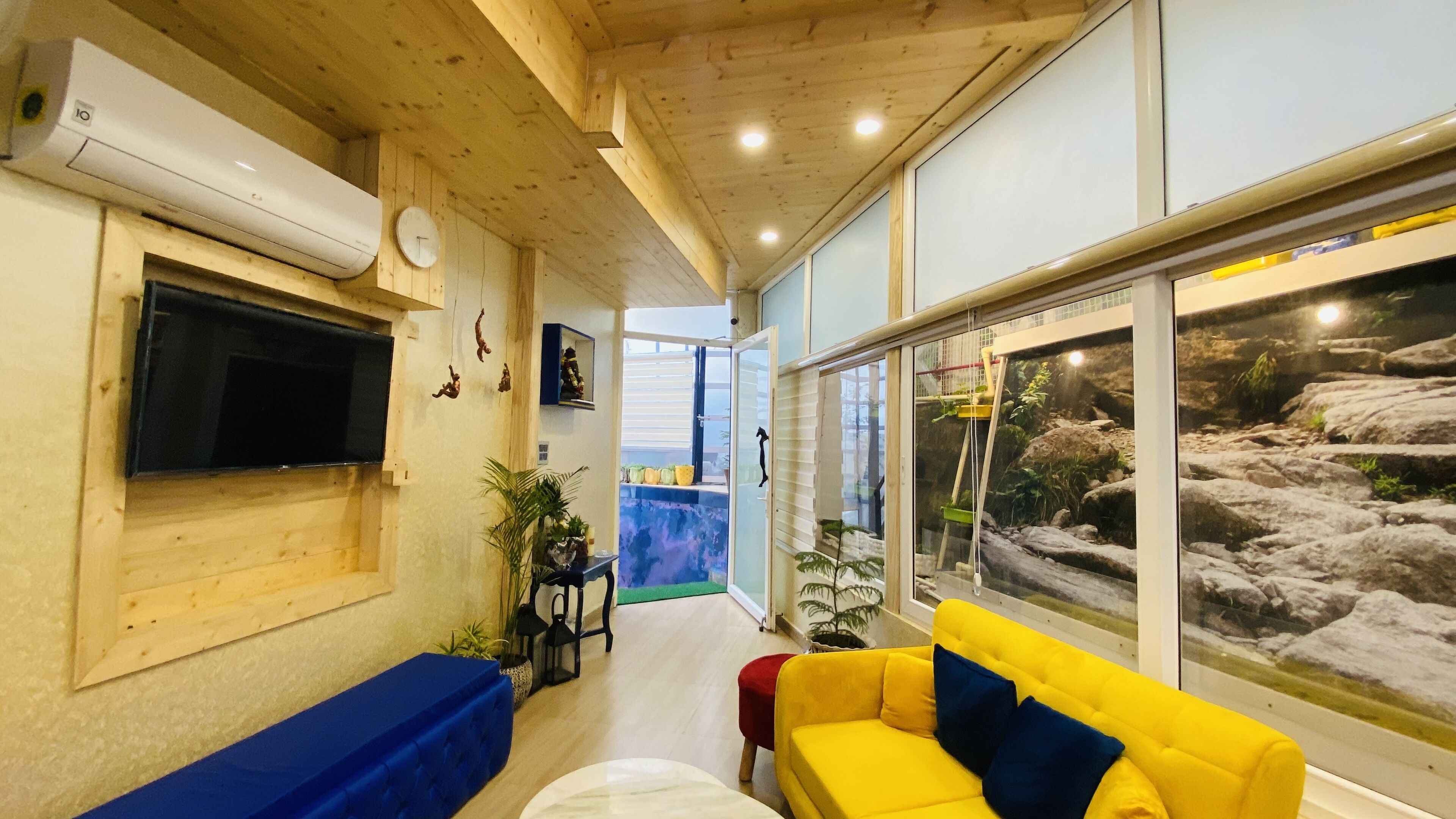 Sala de estar en el lobby