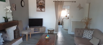 Gîte with terrace and breathtaking view